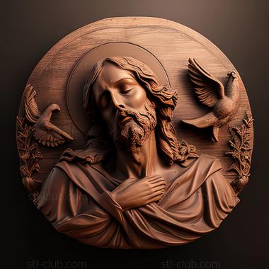 3D model st jesus (STL)